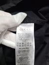 GUCCI Schwarze Dreistreifen-Webband-Logo-Anorak-Windbreaker 145753625 [P]