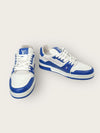 Louis Vuitton Blue LV Monogram Trainer Sneakers 7 145753669 [P]