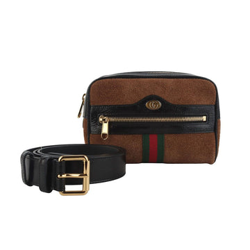 GUCCI Ophidia Wildleder Gürteltasche 517076 35855-2 145793218