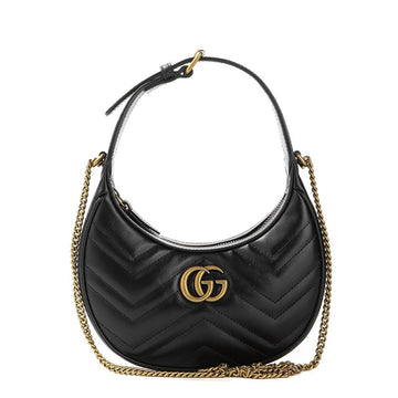 GUCCI GG Marmont Half Moon Schultertasche 145796437