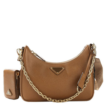 PRADA 25FW (1BH204 NZV F03CW) Damen Re-Edition Saffiano Schultertasche 145796441