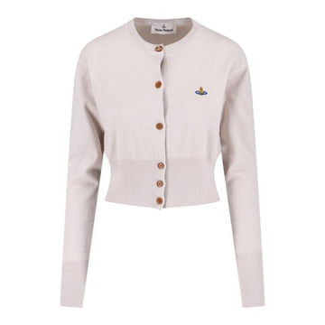 Vivienne Westwood Women's Bea Cropped Cardigan Cream 1803002U Y001V A402 144722488 [P]
