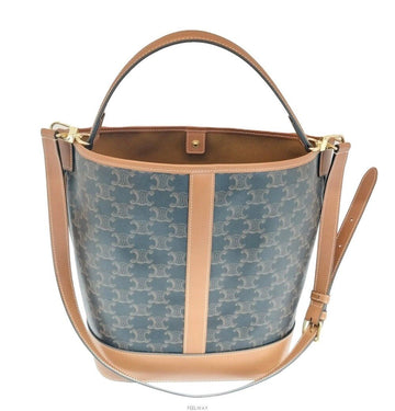 CELINE Triomphe Mittel Bucket Bag 145812618