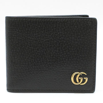 GUCCI GG Marmont Geldbörse in schwarzem Leder 428726 145817793