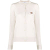 MAISON KITSUNE 22FW ウィメンズ フォックスヘッドカーディガン エクリュ IW00506KT1036 P701 49391868 [P]
