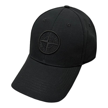 STONE ISLAND コンパスロゴコットンラップスベースボールキャップ V0029 145822649