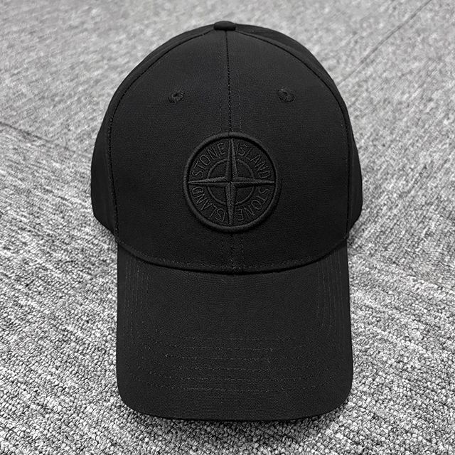 Stone Island Compass Logo Cotton Baseball Cap (K2S159100013 S0248