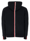 THOM BROWNE Kapuzensweatjacke mit drei Streifen grau (MJT153A 03377 055) und navy (MJT153A 03377 415) 145822695 [P]