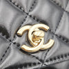 CHANEL AP3779 ブラックラムスキン WOC スモールクロスバッグ 145828800 [P]
