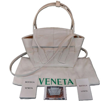 BOTTEGA VENETA Weiße Intrecciato Arco Mini Tote Bag Schultertasche Small 666873 145837032