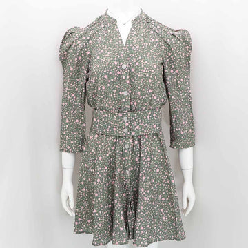 Maje Flower Puff Mini Dress 33016543 145878201