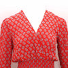 MAJE V-Ausschnitt Muster Langkleid + Top Set kk22440637 145878219 [P]