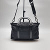 Prada Black Nylon & Leather 2WAY Tote Crossbody Bag (Removable Strap Included) 508-14 145881816 [P]