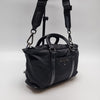 Prada Black Nylon & Leather 2WAY Tote Crossbody Bag (Removable Strap Included) 508-14 145881816 [P]