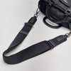 Prada Black Nylon & Leather 2WAY Tote Crossbody Bag (Removable Strap Included) 508-14 145881816 [P]