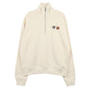 Maison Kitsune Double Bold Fox Head Half Zip Comfort Sweatshirt 145899654 [P]