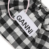GANNI Schwarze karierten Scrunchie 145899787 [P]