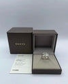 GUCCI Ring G-Logo Quadrat ks9.5 145901462 [P]