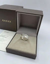 GUCCI Ring G-Logo Quadrat ks9.5 145901462 [P]