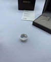 GUCCI Ring G-Logo Quadrat ks9.5 145901462 [P]