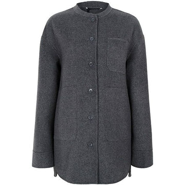 MAXMARA COSTANZA Wollmantel in Dunkelgrau 2529046031 145901652