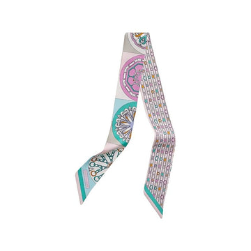 HERMES Eiffel Effet Kaleidoscope Twilly Seidentuch H063800S 03 145901901