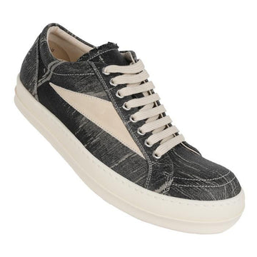 RICK OWENS DWFLVS 5911 Dunkelschatten Denim Vintage Sneaker 145936023