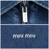 MIU MIU Cashmere Denim Blouson Jacket 145936030 [P]