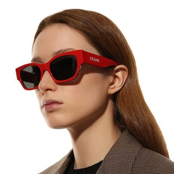 CELINE モノクローム 01 サングラス 66A ビビッドレッド 145216771