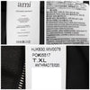 AMI Black Wool Zip Jacket 145938737 [P]