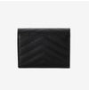SAINT LAURENT Kassandra Monogram Matelassé Gold Small Card Holder 668290 BOWA1 1000 145965949 [P]
