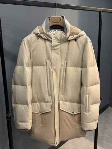 BRUNELLO CUCINELLI Two-Tone Daunenjacke MM4851972 CCZ22 145967691