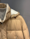 BRUNELLO CUCINELLI Beige Daunenjacke MM4031823 CTZ80 145967920 [P]
