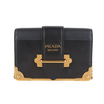 PRADA サフィアーノ カイエ ミニ チェーン クロスボディバッグ 35887-1 146054179