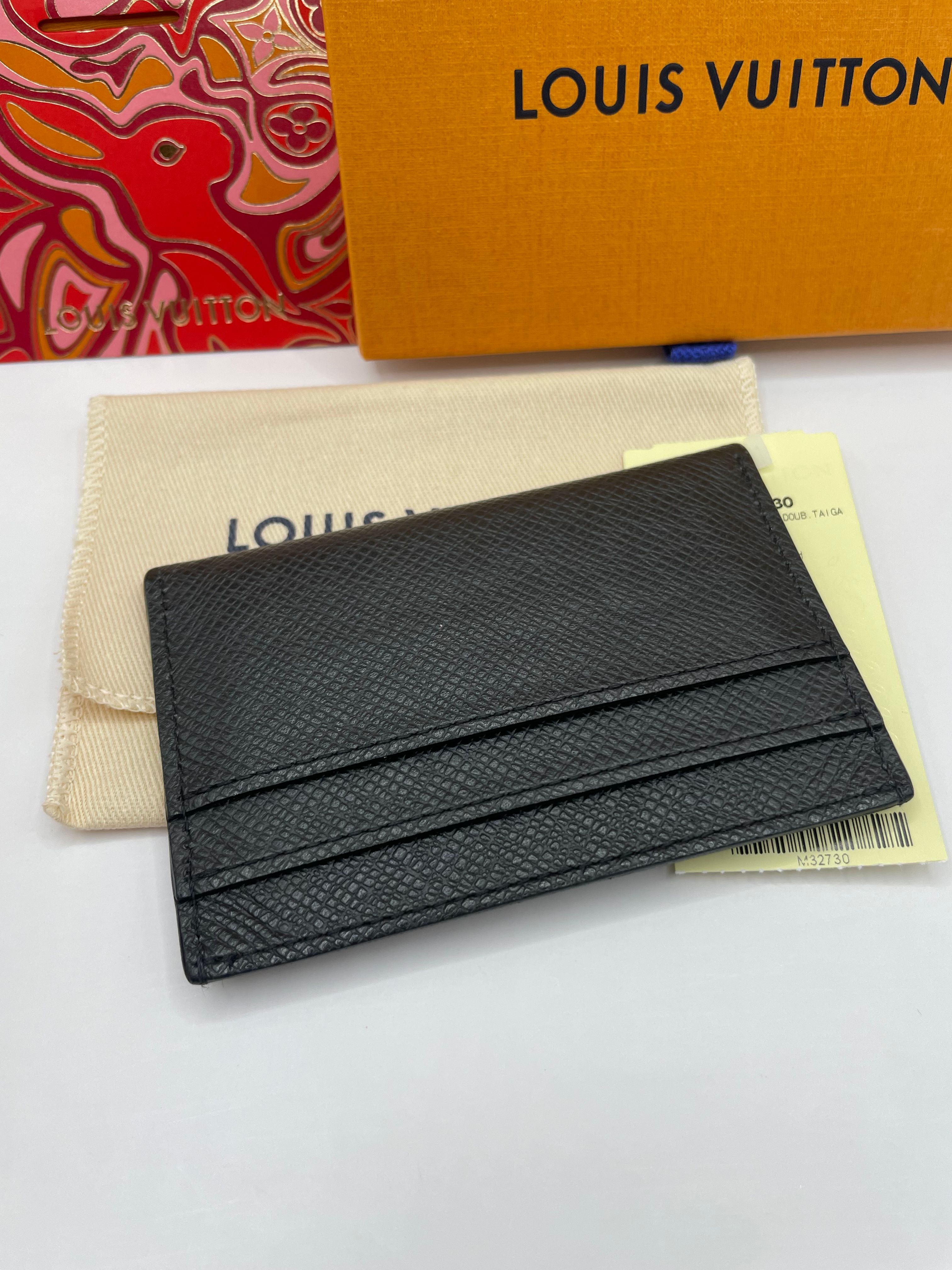 Louis Vuitton Taiga Card Holder M32730 146057634 [P] – trenbe
