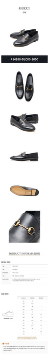 Gucci Leather Horsebit Loafer 414998-DLC00-1000 73791895 [P]