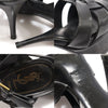 Saint Laurent Black Leather Tribute Platform Strap Women's Sandals 35 146229794 [P]