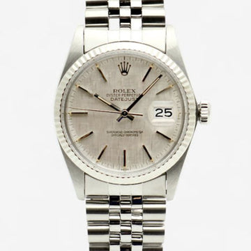 ROLEX Datejust 36 Vintage 16014 Bokashi Original Ziffernblatt Herren Stahl Uhr 1984 146230924