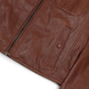 MaxMara Weekend Auto Nappa Leather Jacket 146234069 [P]