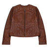 MaxMara Weekend Auto Nappa Leather Jacket 146234069 [P]