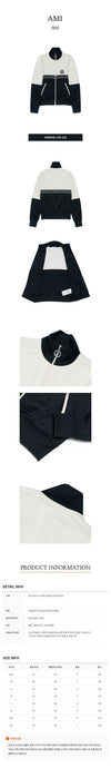 AMI Herzlogo-Zip-Jacke HSW508-738-151 67687184 [P]