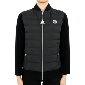 Moncler Kids OLU Lightweight Padded Vest (Black) 1A00059 54A81 999 12,14A 72701373