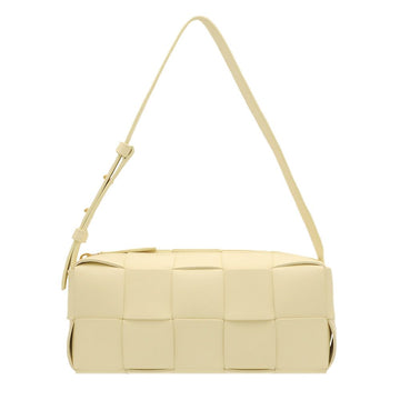 BOTTEGA VENETA Kamille Ziegel Intrecciato Weben Kassette Schultertasche 729166 146235552