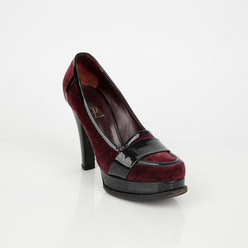 SAINT LAURENT ラウンドトゥパンプス 37.5サイズ 145892671