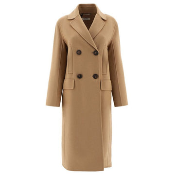 MaxMara 23FW ETTORE Double Wool Coat Beige 2390111331 033 54356213