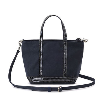 VANESSA BRUNO Cabas Spangle Baumwolle Reißverschluss Tote Bag Mini XS 0PVE01 V40410 781 144732167