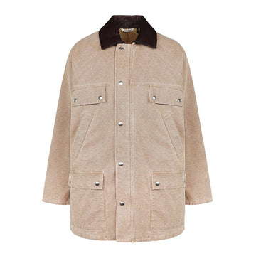 AURALEE Gewaschene organische Baumwolljacke LIGHTBROWN A24AB01HG 146272899