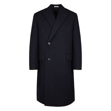 Auralee Wool Melton Chesterfield Coat DARKNAVY A24AC01SB 146273795