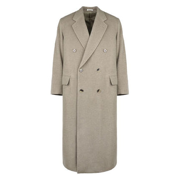 AURALEE Doppelt geöffneter Wollmantel KHAKIBEIGE A24AC03WM 146273794