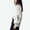 ZADIG & VOLTAIRE コットン KOZAK刺繍 オーバーサイズ ブラウス WWSH00498_WHITE 146277814 [P]